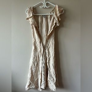 Cute white long dress